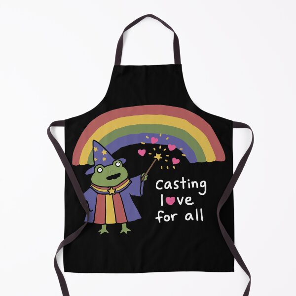 Item preview, Casting Love for All Rainbow Frog Wizard  designed and sold by Doodlywood.
