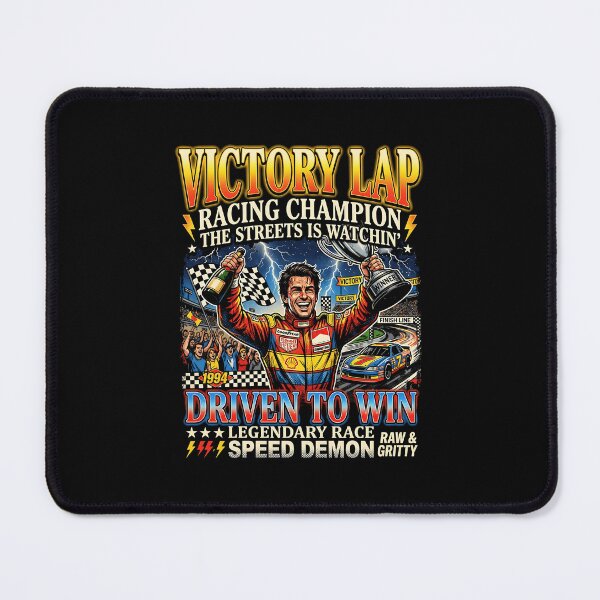 Item preview, Victory Lap Racing Champion Driven To Win Speed Demon designed and sold by graphixpolash.