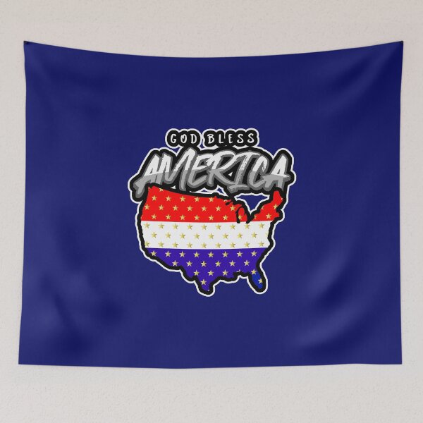 Item preview, Stars And Stripes Bless America designed and sold by Sartoris Art.