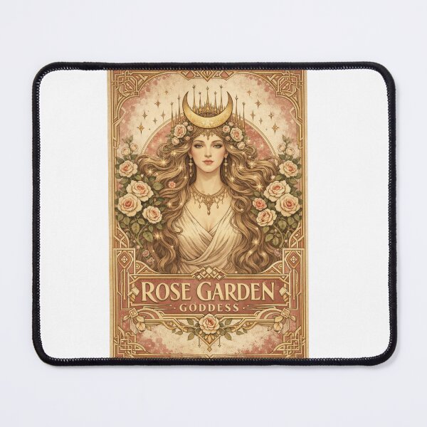 Item preview, Rose Garden Goddess Art Nouveau Vintage Poster designed and sold by Print Loft.