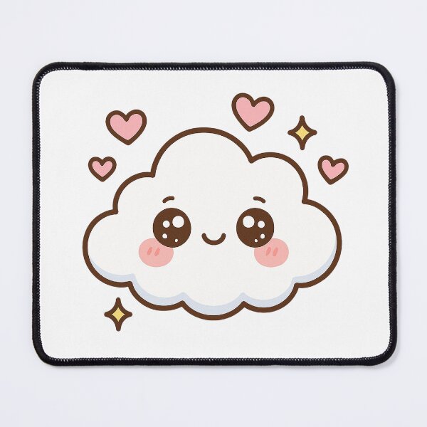 Item preview, Cute Happy Kawaii Love Cloud designed and sold by Tom-Riley.