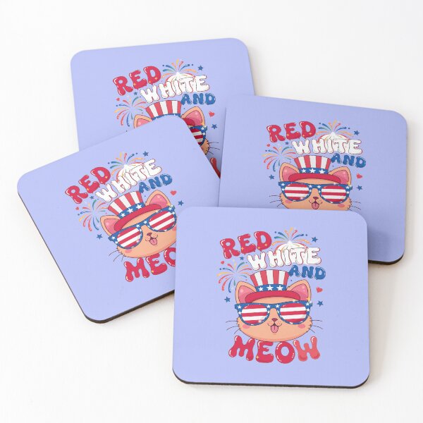 Item preview, Red White and Meow designed and sold by Abby Store.