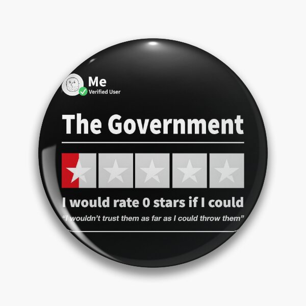 Item preview, The Government 0 Stars Review designed and sold by GorArt1.