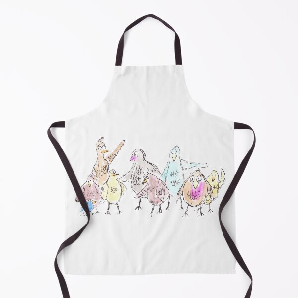 Item preview, A gang of birds designed and sold by Inky Fingers Illustrations.