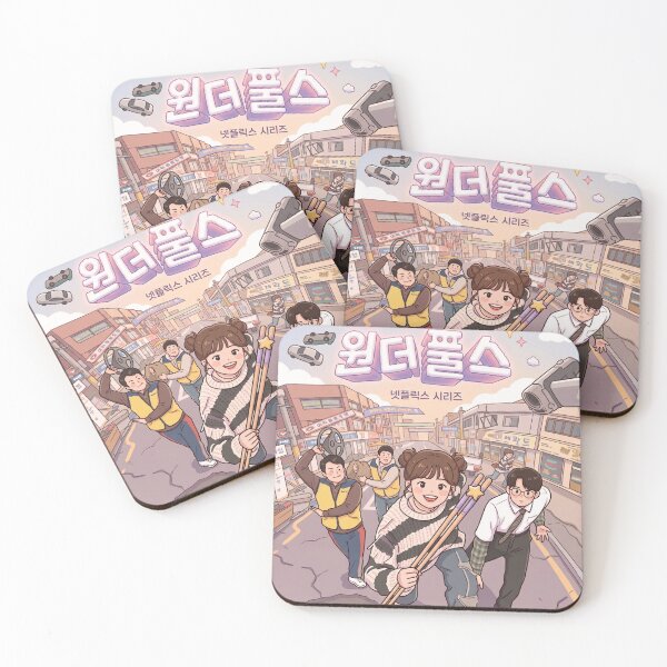 Item preview, The WONDERfools Kdrama - Cha eunwoo - Park eunbin designed and sold by Kdramarewind.