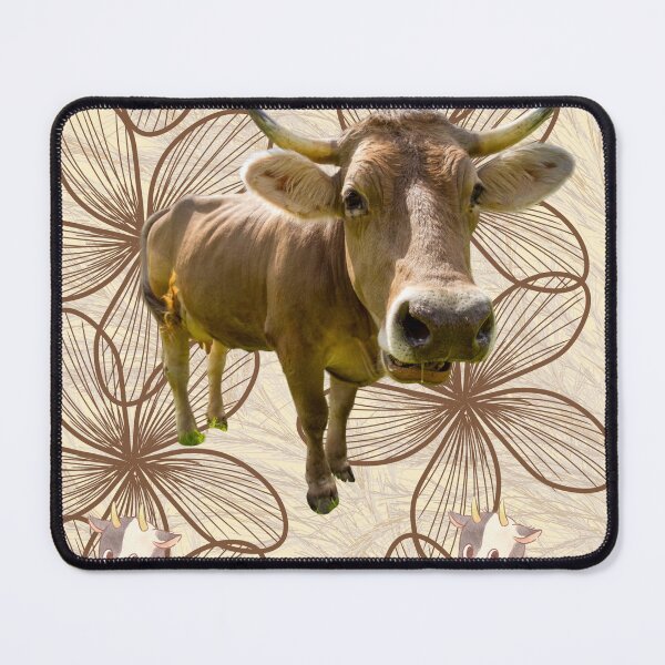 Item preview, Cow and hay print designed and sold by Extremeallie.