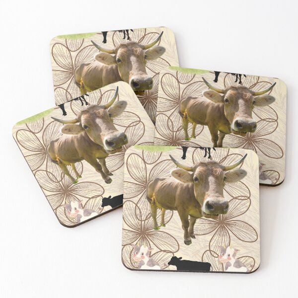 Item preview, Cow and hay print designed and sold by Extremeallie.