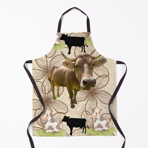 Item preview, Cow and hay print designed and sold by Extremeallie.