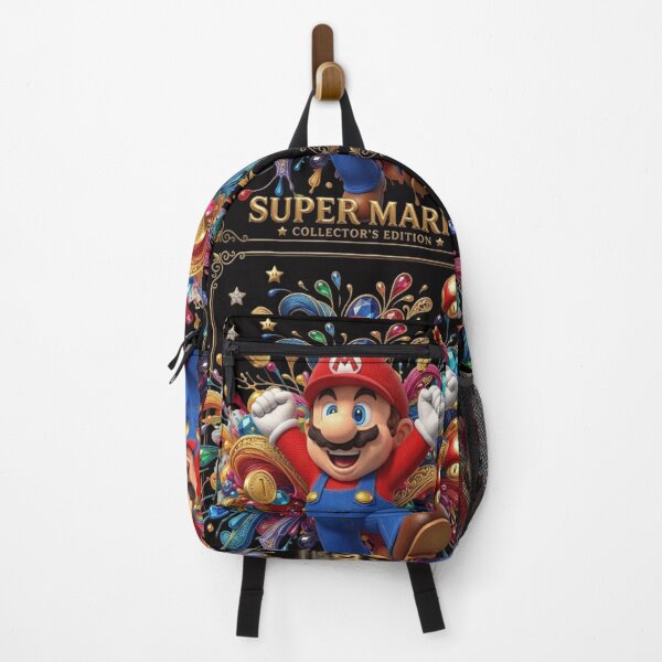 Item preview, Super Mario Collector’s Edition – Retro Gaming Art, Colorful Nintendo Inspired Gamer Design, Vintage Video Game Fan Gift designed and sold by GloboStyle Design .