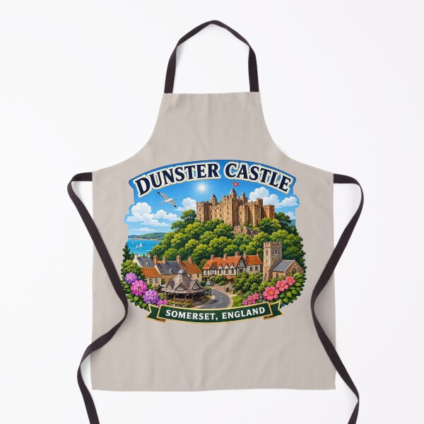 Item preview, Dunster Castle, Somerset, England designed and sold by Myra365Art.