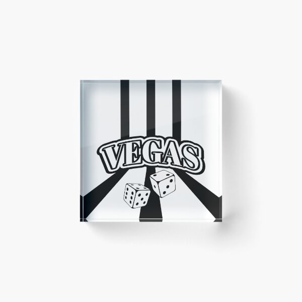 Item preview, Black And White Las Vegas Roll The Dice designed and sold by Sartoris Art.