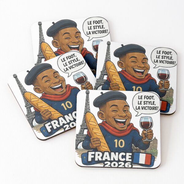 Item preview, France 2026 Soccer Fan Sticker designed and sold by Pixanova.