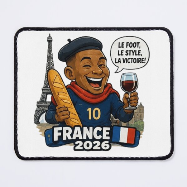 Item preview, France 2026 Soccer Fan Sticker designed and sold by syndia2209.