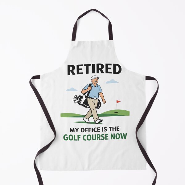 Item preview,  Retired My Office Is The Golf Course Now Minimalist Funny Retirement Gift For Golfer designed and sold by Print Loft.