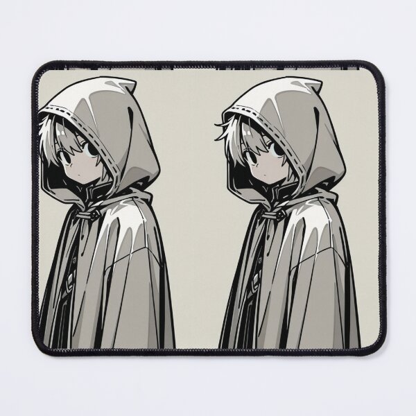 Item preview, Fashion - Man in Black Hooded Cloak Hidden Face Streetwear Anime Variant 2 designed and sold by AnimeShin.
