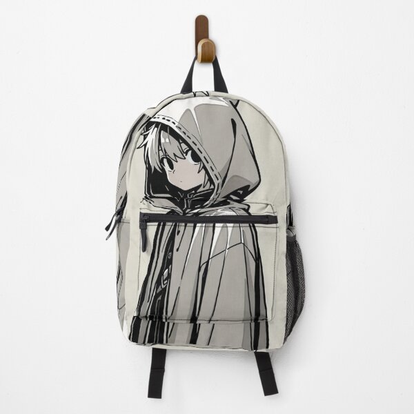 Item preview, Fashion - Man in Black Hooded Cloak Hidden Face Streetwear Anime Variant 2 designed and sold by AnimeShin.