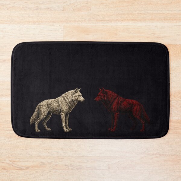 Item preview, Similis Et Non Est Dark Mirror Gothic Duality Art Print designed and sold by GeoWhimsy Studio.