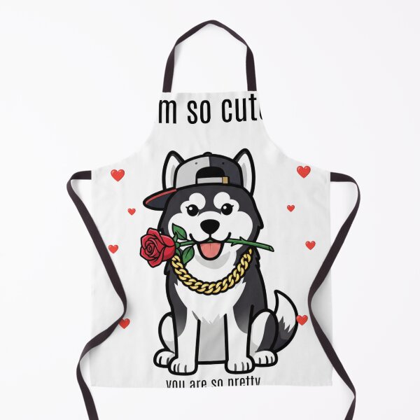 Item preview, Romantic husky dog designed and sold by SevenArtist77.
