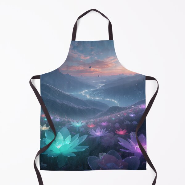 Item preview, Crystal Bloom Highlands Fantasy Landscape designed and sold by Luminous Wilds.