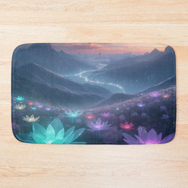 Item preview, Crystal Bloom Highlands Fantasy Landscape designed and sold by Luminous Wilds.