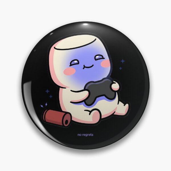 Item preview, No Regrets Funny Gamer Marathon Gaming Humor Cute Character designed and sold by how-is-design.