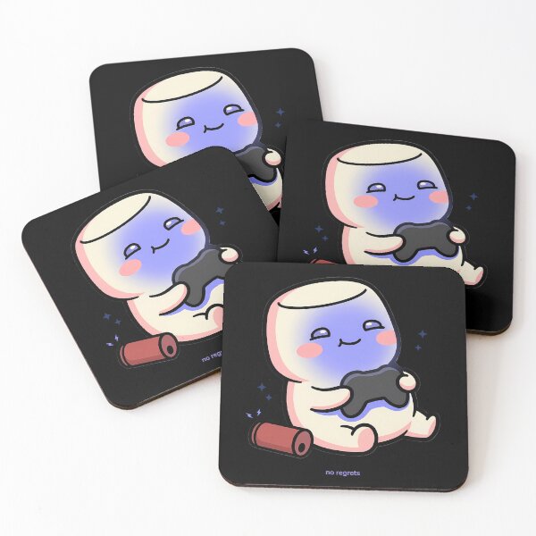 Item preview, No Regrets Funny Gamer Marathon Gaming Humor Cute Character designed and sold by how-is-design.