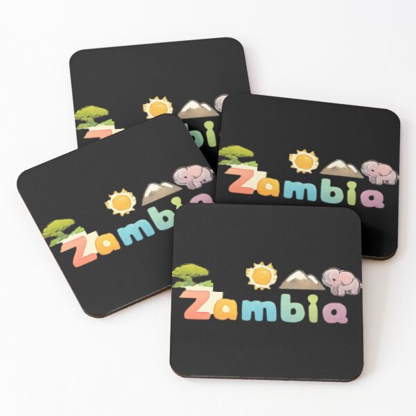 Item preview, Zambia cute elephant and sun designed and sold by DamioPolArt.