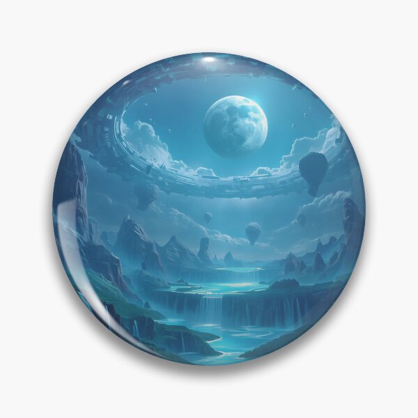 Item preview, Celestial Waterfall Crown Fantasy Landscape designed and sold by Luminous Wilds.