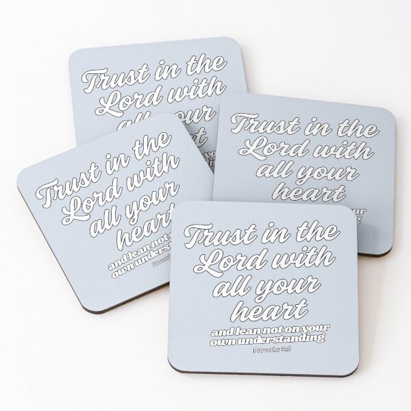 Item preview, Christian Faith Trust in the Lord Proverbs designed and sold by TheLampClothing.