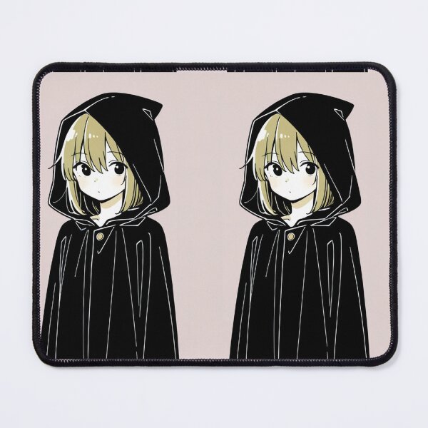 Item preview, Fashion - Man in Black Hooded Cloak Hidden Face Streetwear Anime Variant 3 designed and sold by AnimeShin.