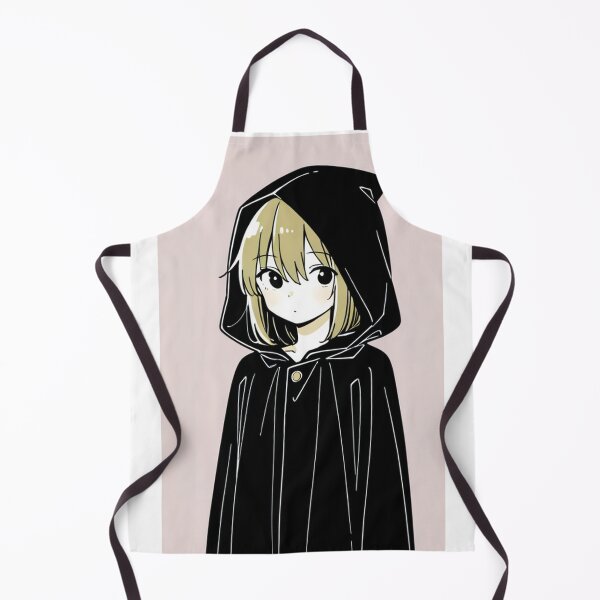 Item preview, Fashion - Man in Black Hooded Cloak Hidden Face Streetwear Anime Variant 3 designed and sold by AnimeShin.