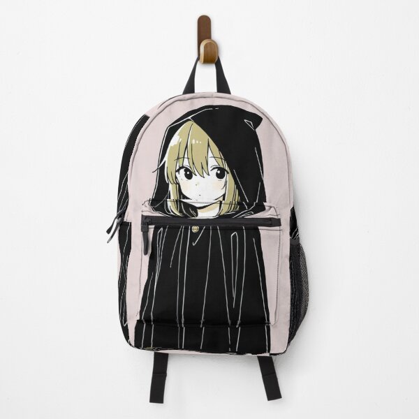 Item preview, Fashion - Man in Black Hooded Cloak Hidden Face Streetwear Anime Variant 3 designed and sold by AnimeShin.