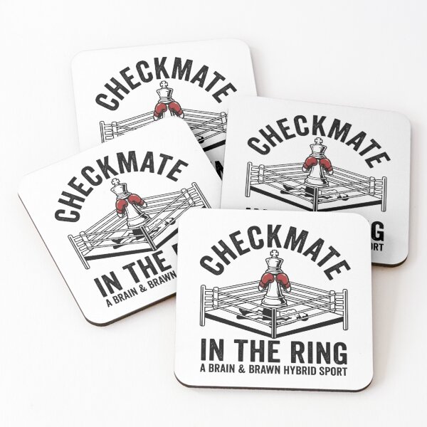 Item preview, Vintage Checkmate in the Ring Shirt - Chess Boxing Graphic designed and sold by _ZENTAY_.