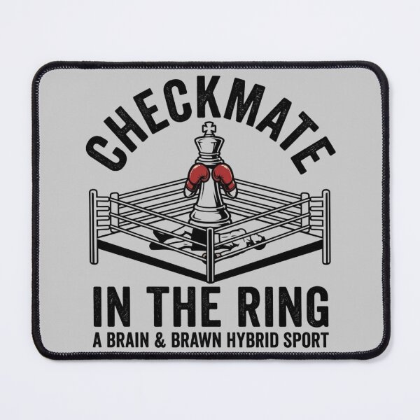 Item preview, Vintage Checkmate in the Ring Shirt - Chess Boxing Graphic designed and sold by _ZENTAY_.