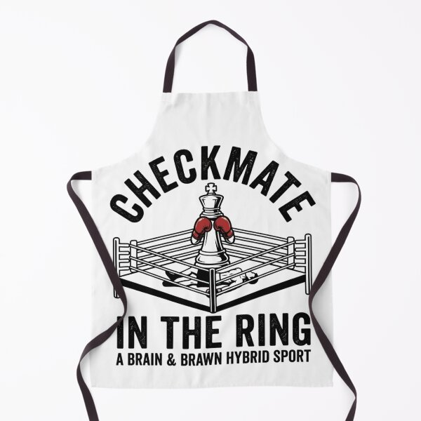 Item preview, Vintage Checkmate in the Ring Shirt - Chess Boxing Graphic designed and sold by _ZENTAY_.