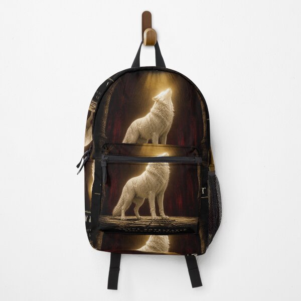 Item preview, Tota Apparet Full Revelation Gothic Wolf Dark Art Print designed and sold by GeoWhimsy Studio.