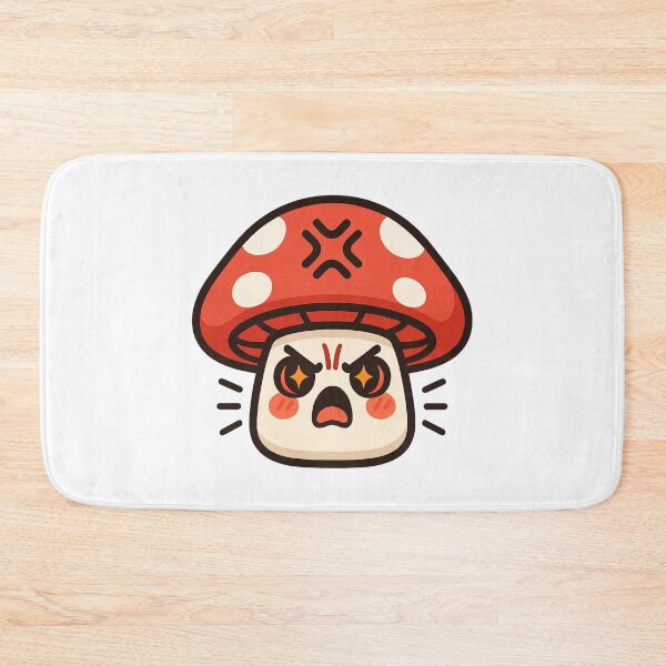 Item preview, Cute Angry Explosive Rage Mushroom designed and sold by Tom-Riley.