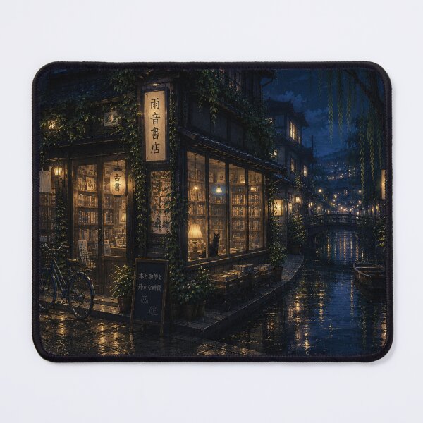 Item preview, Rain Sound Canal Bookstore designed and sold by Clovermere.