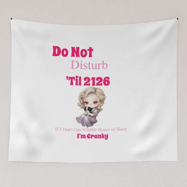 Item preview, If I Dont Get 876000 Hours Of Sleep Im Cranky Blonde Chibi designed and sold by ArtisticDesignsbyLinda.