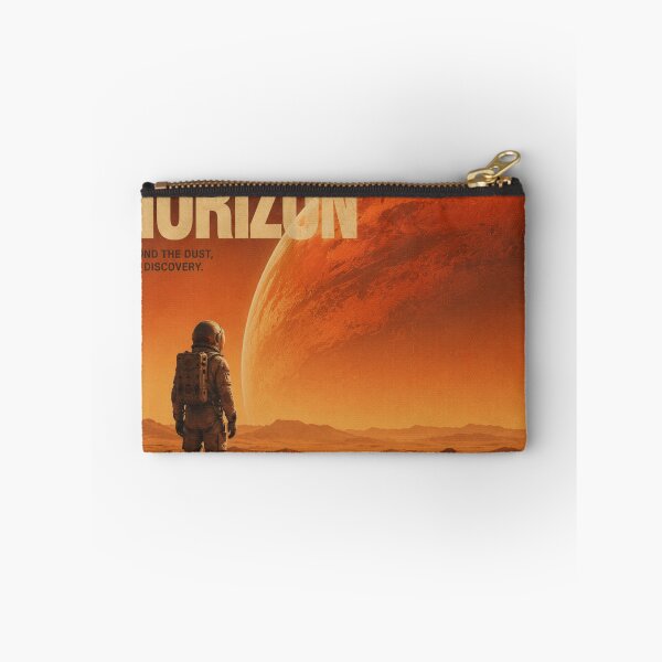 Item preview, Red Horizon – Retro Futuristic Space Travel Poster designed and sold by Watchyyy.
