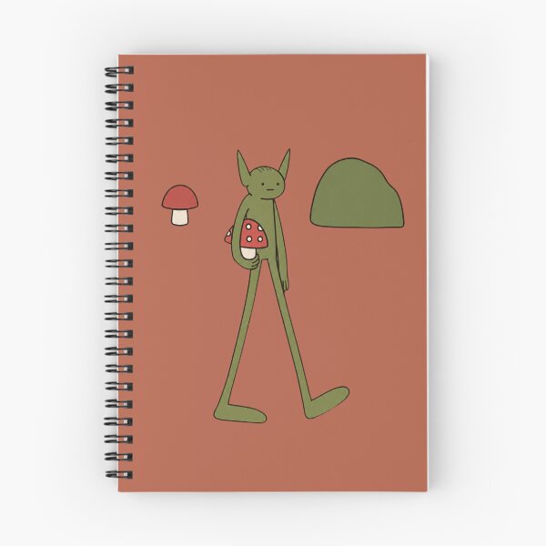 Item preview, Long Legged Forest Goblin with Red Mushroom designed and sold by bosamji.