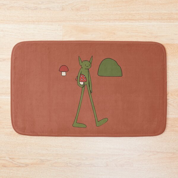 Item preview, Long Legged Forest Goblin with Red Mushroom designed and sold by bosamji.