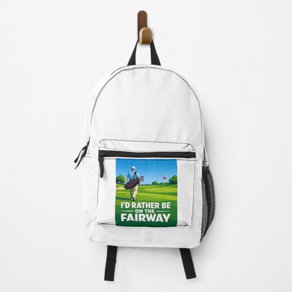 Item preview,  I'd Rather Be On The Fairway Flat Vector Golf Minimalist Gift For Golf Lover designed and sold by Print Loft.