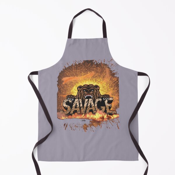 Item preview, Savage Bear Fire Grizzly Wildlife Graphic Design designed and sold by alizaussi.