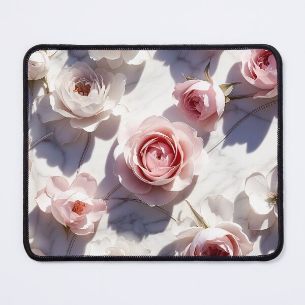 Item preview, Soft Pink Rose Marble Pattern designed and sold by IntelliMindDesigns.
