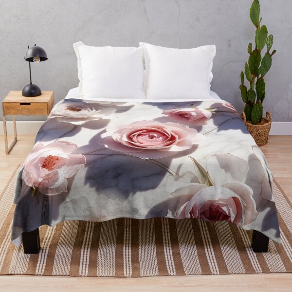 Item preview, Soft Pink Rose Marble Pattern designed and sold by IntelliMindDesigns.