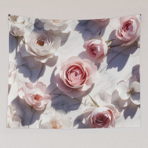 Item preview, Soft Pink Rose Marble Pattern designed and sold by IntelliMindDesigns.