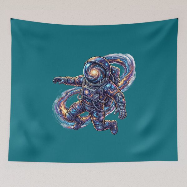 Item preview, Cosmic Voyager: Astronaut Lost in the Infinite Galaxy designed and sold by Chroma Dreams .