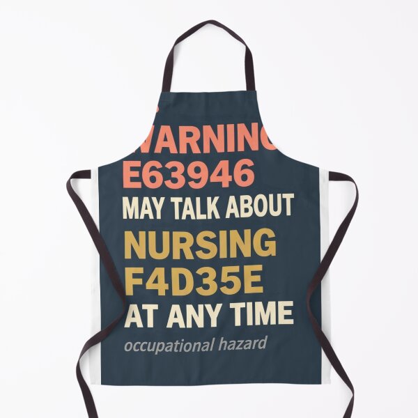 Item preview, Warning May Talk About Nursing At Any Time - Funny RN Nurse Life Gift 2026 designed and sold by Petringo.
