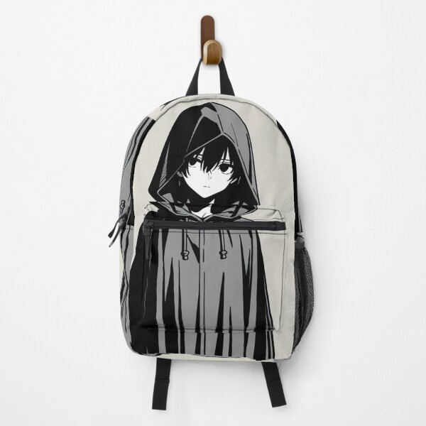 Item preview, Fashion - Man in Black Hooded Cloak Hidden Face Streetwear Anime Variant 5 designed and sold by AnimeShin.